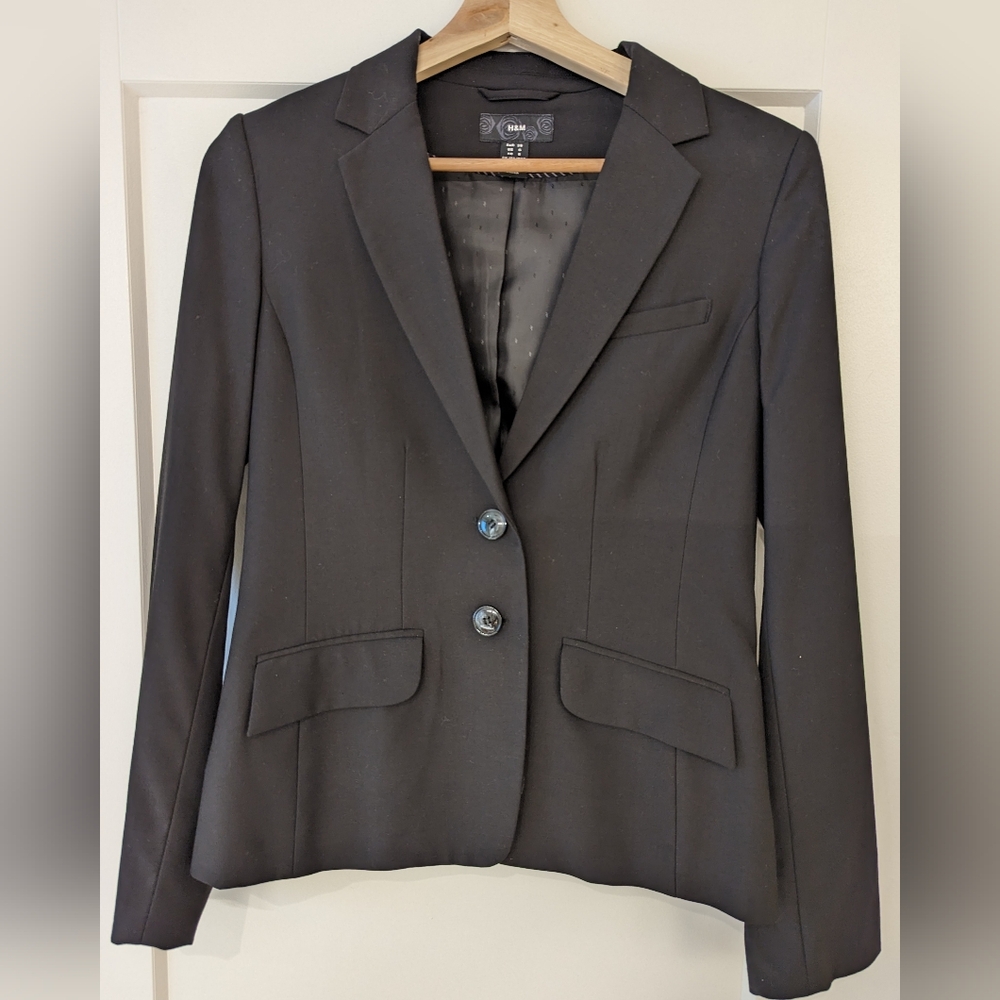 H&M Women's Black Blazer Jacket